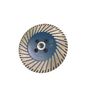 Диск відрізний  , зачистний алмазний Kamenyar Turbo Multi  Ф 125 mm з фланцем