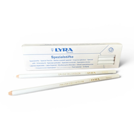Олівець LYRA CELLUCOLOR, універсальний, білий, жовтий, чорний, червоний.L2940001